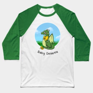 Buttercup Baby Dragon Baseball T-Shirt